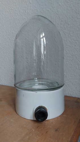 Alte große glaskolbenlampe - alte,
