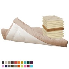 Kokos schurwolle futon - kokos,