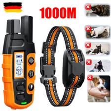 1000M Hund Ausbildung Stromschlag Erziehungshalsband Hunde Vibration Ton e-Shock