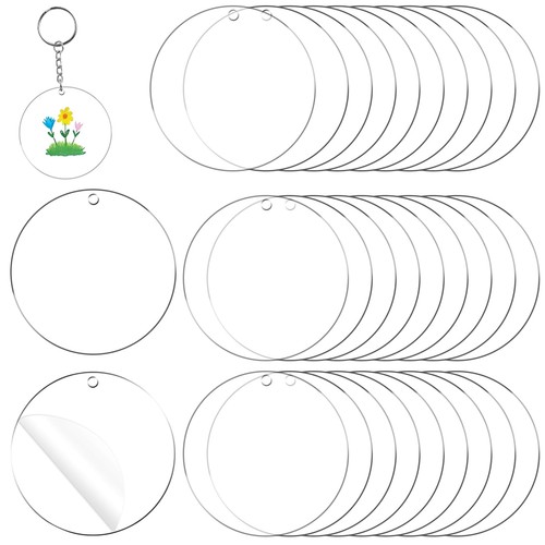 Acrylglas platte rund - rund, 7,5