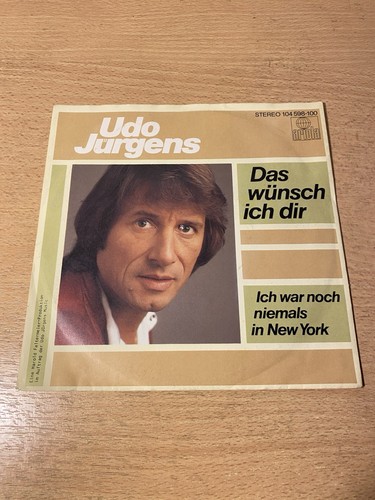 Udo jürgens ich war - jÜrgens, *