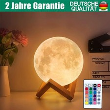 3D LED Mond Lampe Moon Light