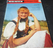 DEUTZ-Schlepper Post 1/2 1960 Sonderheft-Traktor/Schlepper/Landtechnik/Werk