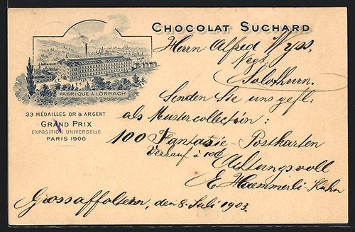 Lithographie lörrach der - lithographie, an