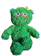 Kinder Ferrero Plüsch Monster Grün Sammler Stofftier Kuscheltier B2