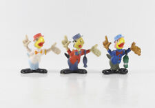Drei Caballeros / Donald Duck === Walt Disney 3 x Heimo Figuren vintage