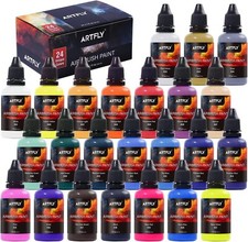 Airbrush Farben, 24 Farben