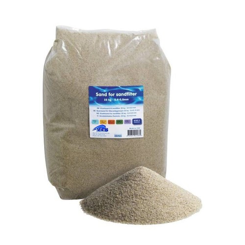 Filtersand quarzsand 7 - filtersand, 0,7