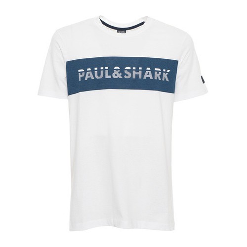 Paul shark shirt weiß - shark, in