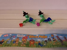 Fremdfiguren Rübezahl Koch Variante Biene Maja Flip Blume orange / pink 2 Bpz