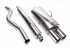 TA EDELSTAHL SPORTAUSPUFF-ANLAGE AB KAT 2 X 76MM - PEUGEOT 106 I