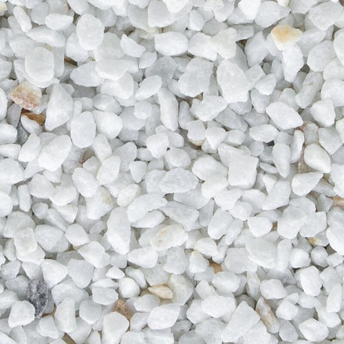 Extra white marmor splitt - splitt, /