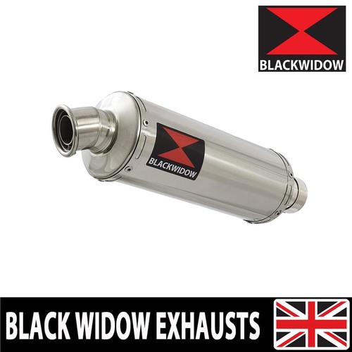 Black widow edelstahl auspuff - black,