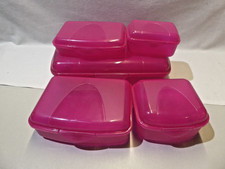 Frischhaltedosen, 5er Set, Aufbewahrungsbox, Vorratsdose, Neu ohne OVP, rot