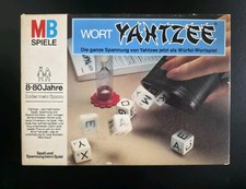 MB Spiele Wort Yahtzee Gesellschaftsspiel - sehr gut