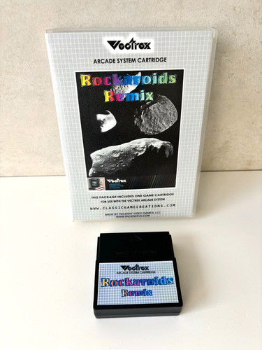 Vectrex spiel rockaroids remix - spiel,