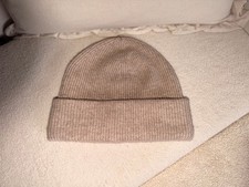 Melierte Mütze - Beige von