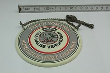 Zapfhahnschild warsteiner - zapfhahnschild,