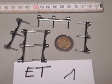 ET1 Herpa Albedo Einfülldeckel Tankdeckel Chrom LKW 1:87 10 Stk f  Milchtank H0