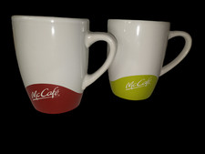 2 x McDonald´s McCafe Tassen 2012 - Mit Henkel-Sammeltasse