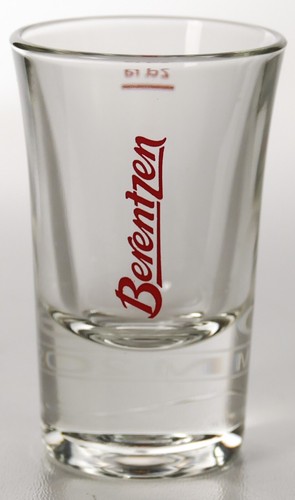 Berentzen schnaps glas stamper - berentzen,