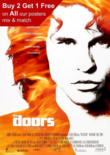 The doors 1991 filmplakat - 1991, a5