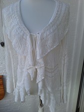Escada weiße strickjacke - escada,