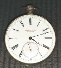 Große Eisenbahner-Taschenuhr "Railway Time Keeper" D=54mm lauffähig aus Nachlass