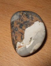 Helgoland  Feuerstein kein Roter Flint 36 g Handschmeichler getrommelt poliert