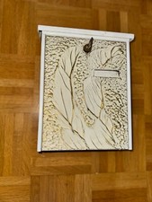 Aufhängebriefkasten - Stahlblech weiß