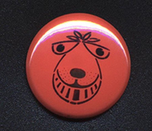 Space hopper anstecker button - space,