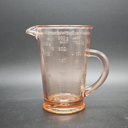 Messbecher pressglas rosalin - pressglas,