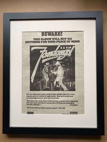 Top fandango - top, (framed)
