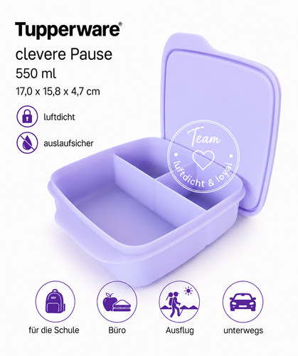Tupperware eco pausen box - eco+, pausen-box