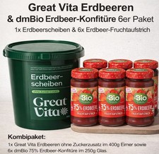 1x Great Vita Erdbeerscheiben