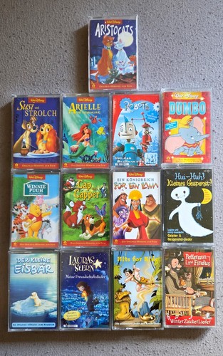 Musikkassetten sammlung disney - musikkassetten,