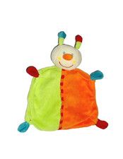 WIE NEU* Baby Fehn Käfer Biene Schmusetuch Schnuffeltuch Kuscheltuch grün orange