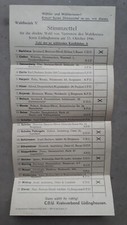 Original 1946 wahl politik - original,