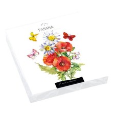 20 Servietten Wild Poppy