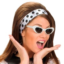 Retro Sonnenbrille gepunktet