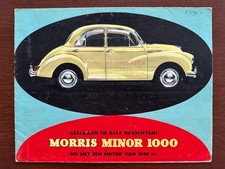 Prospekt / brochure BMC Austin Morris Minor 1000 MY 1963