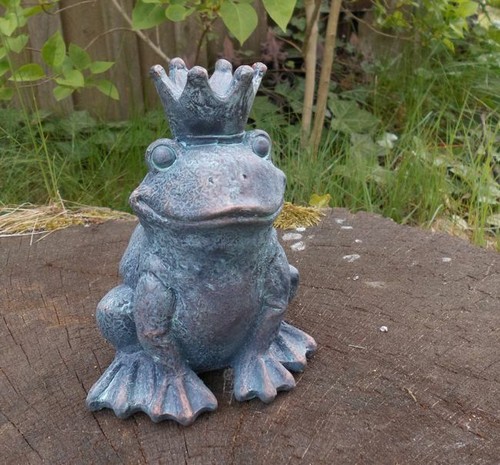 Gartenfigur frosch - gartenfigur,