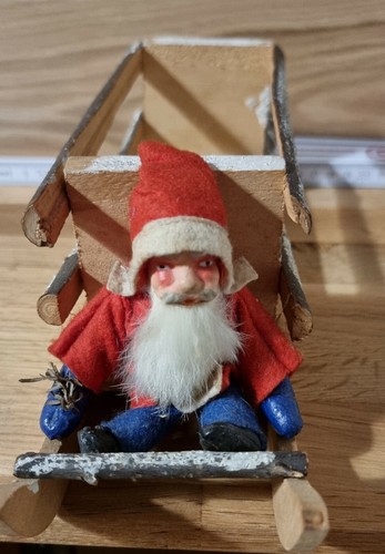 Antiker weihnachtsmann auf - weihnachtsmann,