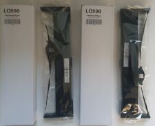 2 x Farbband für Epson* LQ590 LQ-590II  FX-890 FX890 