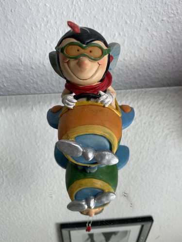 Pilot figur mit brille und - ,