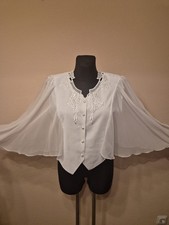 Vintage damen oberteil bluse - oberteil,