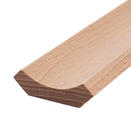 Hohlkehlleiste massivholz x - massivholz, 25