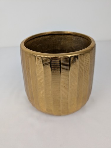 Deko vase blumentopf gold - deko,