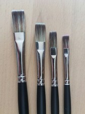 Acrylpinsel "PROCRYL" von Jackson's Art, 4 Pinsel, Größen 2, 3, 4, 6