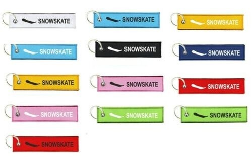 Schlüsselanhänger snowskate - schlüsselanhänger,